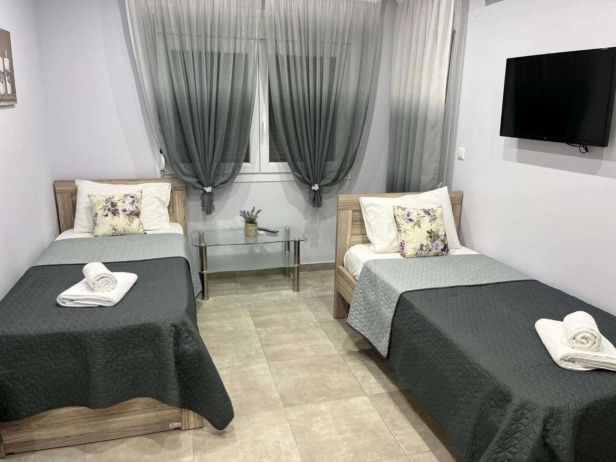 Appartement Kaiafas Luxury Philoxenia à Néa Péramos Chambre photo