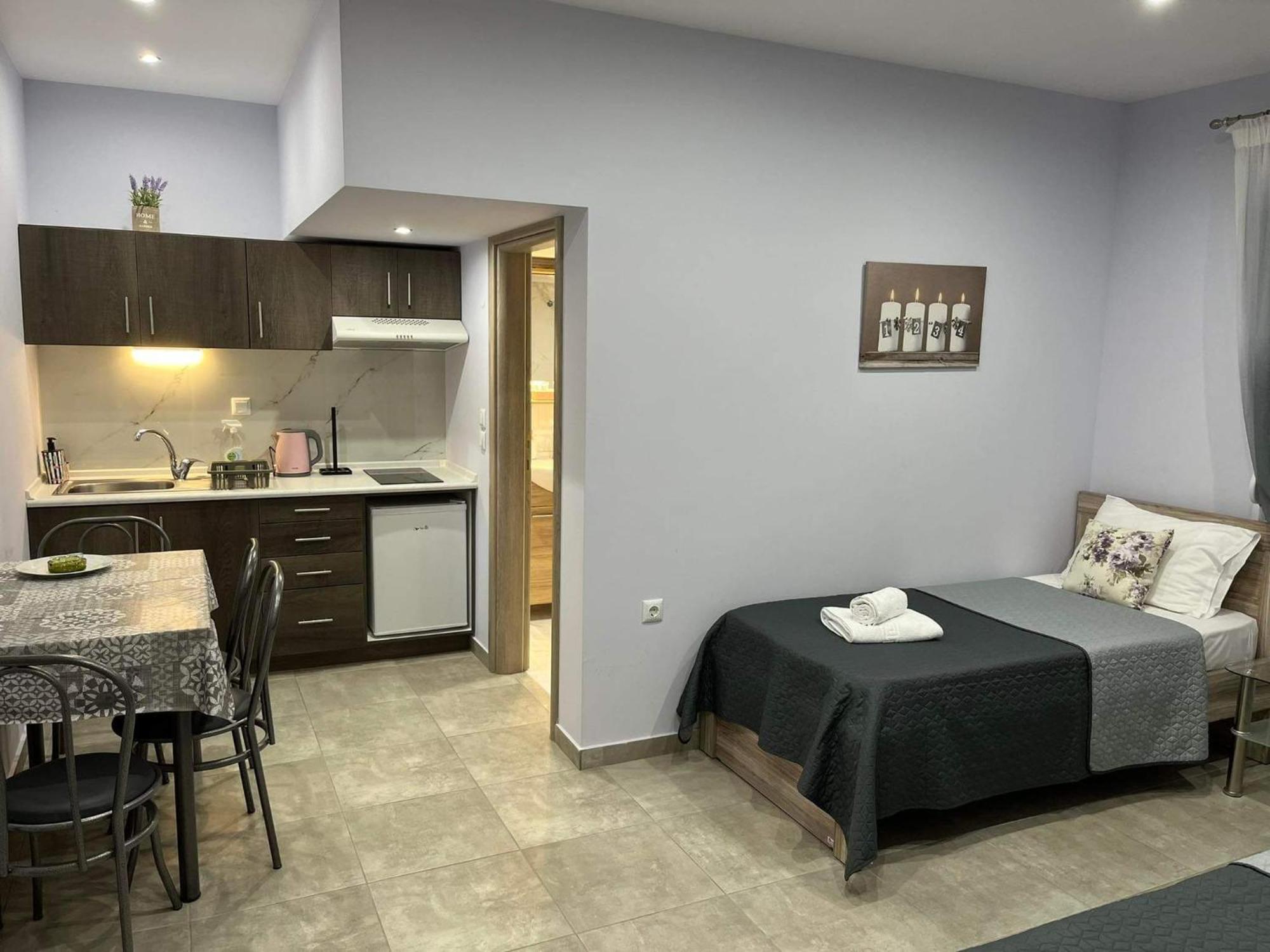 Appartement Kaiafas Luxury Philoxenia à Néa Péramos Chambre photo