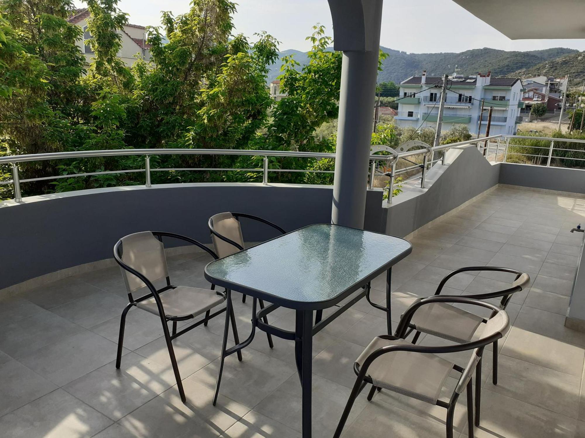 Appartement Kaiafas Luxury Philoxenia à Néa Péramos Chambre photo